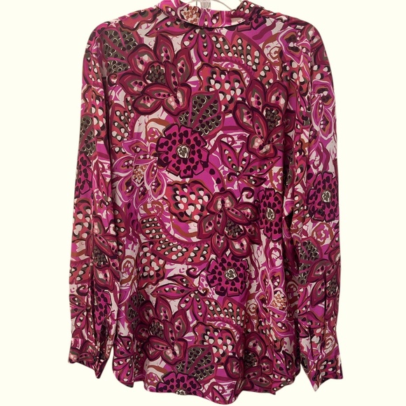 JOHNNY WAS Jade Dreams of Vivanna Silk
Shirt XL NWT - Picture 6 of 12